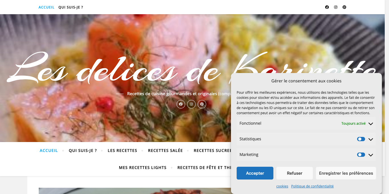 lesdelicesdekarinette.fr