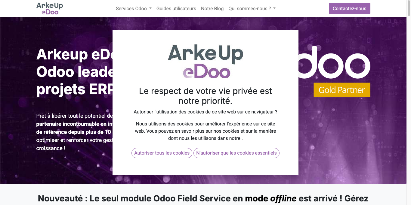 arkeup-edoo.com
