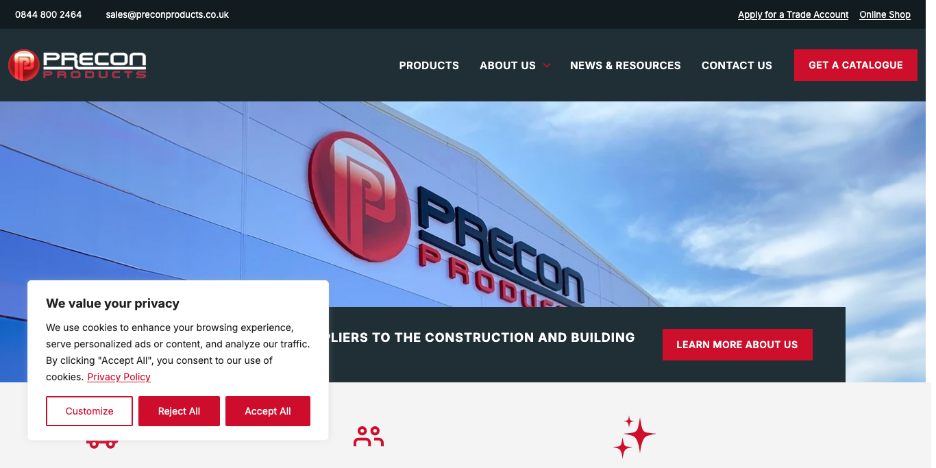 preconproducts.co.uk